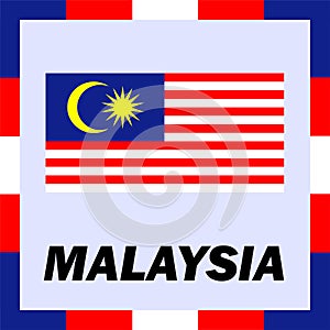 Official ensigns, flag arm of Malaysia
