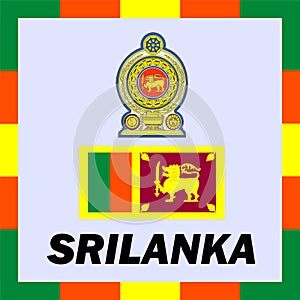 Official ensigns, flag of Srilanka