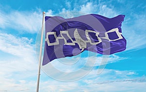 official flag of Iroquois Confederacy people ethnic, USA at clou