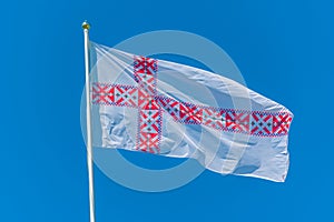 Official flag of Seto nation in Estonia