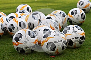 Official match balls of the UEFA Europa League