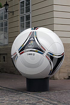 Official matchball of EURO2012 POLAND - UKRAINE