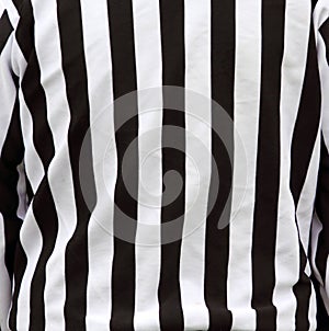 Official referee shirt stripes