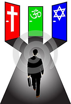 Official religion and businessman