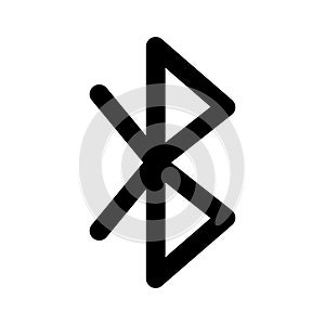 Offline sharing Line Style vector icon which can easily modify or edit