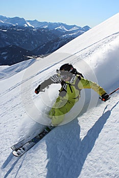 Offpiste skiing