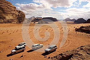 Offroad advendure in Wadi Rum