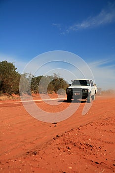 Offroad in Desert - The Red Centre, Australia