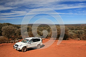 Offroad in Desert - The Red Centre, Australia