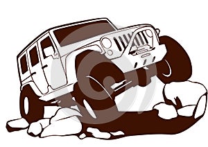 Offroad jeep photo