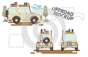 Offroad mockup