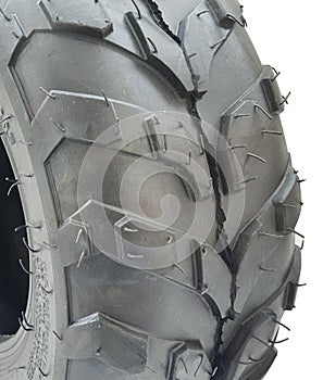 Offroad AT tire close up picture