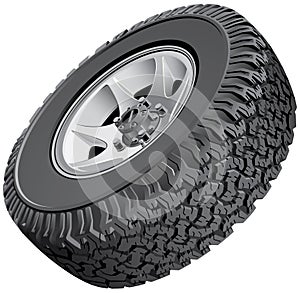 Offroad vehicles wheel