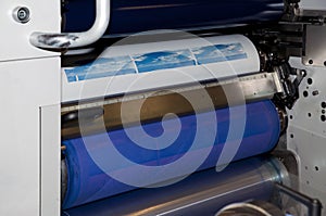 Offset/flexo press for labels (anilox)