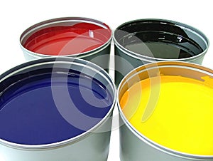 Offset paint can photo