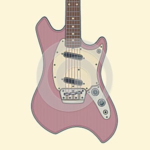 Offset Unique Swinger Guitar