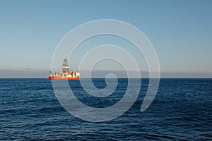 Offshore oil and gas drillship