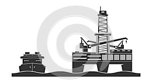 Offshore oil platform