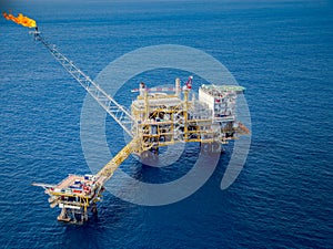 Offshore oil rig, shipping engineering