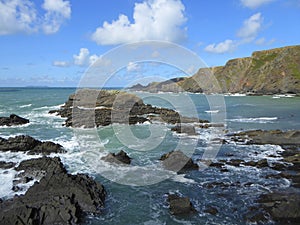 Offshore rocks and waves