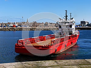 Offshore Supply Ship Maneuvers photo