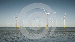 Offshore wind energy park photo