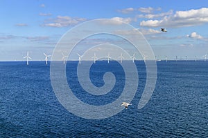 Offshore wind farm in Baltic Sea