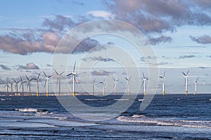 Offshore Wind farm at Redcar photo