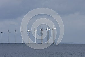 Offshore wind power in the oeresund chanel