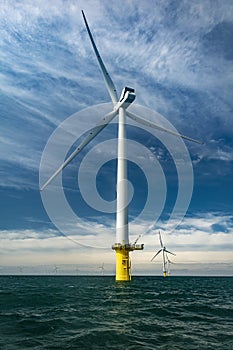 Offshore wind turbine for sustainable energy production