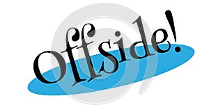 Offside rubber stamp