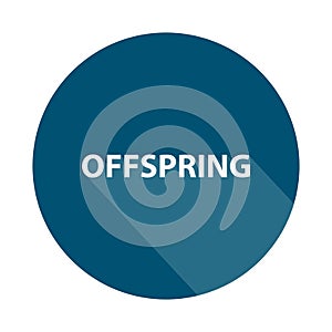 offspring badge on white