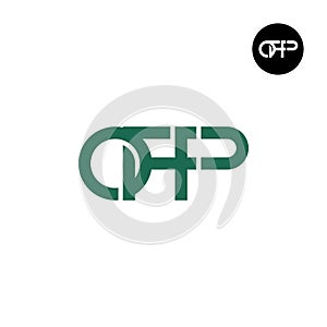 OFP Logo Letter Monogram Design