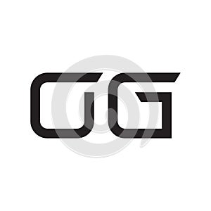 og initial letter vector logo icon