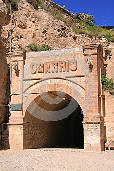 Ogarrio tunnel