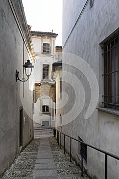 Oggiono, Italy: typical alley photo