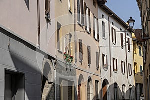 Oggiono, Italy: typical street photo