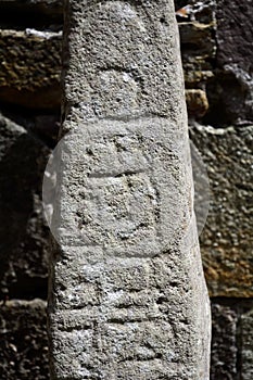 Ogham stone, Kilmalkedar, Ireland