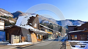 Ogimachi Village in Shirakawago