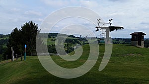 Oglebay Resort Ski Lift in Summer