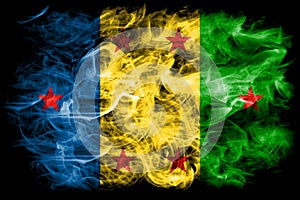 Ogoni Kingdom smoke flag, dependent territory flag