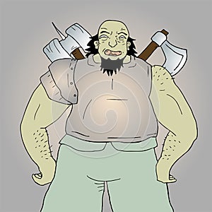 Ogre warrior