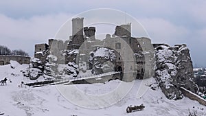 Ogrodzieniec Castle in Poland