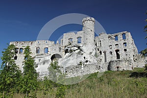 Ogrodzieniec fortifications, Poland.