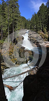 Mount Rainier National Park Silver Falls, Pacific Northwest, Washington State