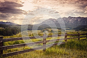 Ohio Pass Sunset near Crested Butte