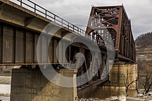 Ohio River Bridge - Weirton, West Virginia and Steubenville, Ohio