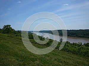 Ohio River from Overlook photo