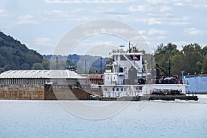 Ohio river tug boat