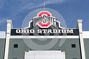 Ohio Stadium on Campus of The Ohio State University